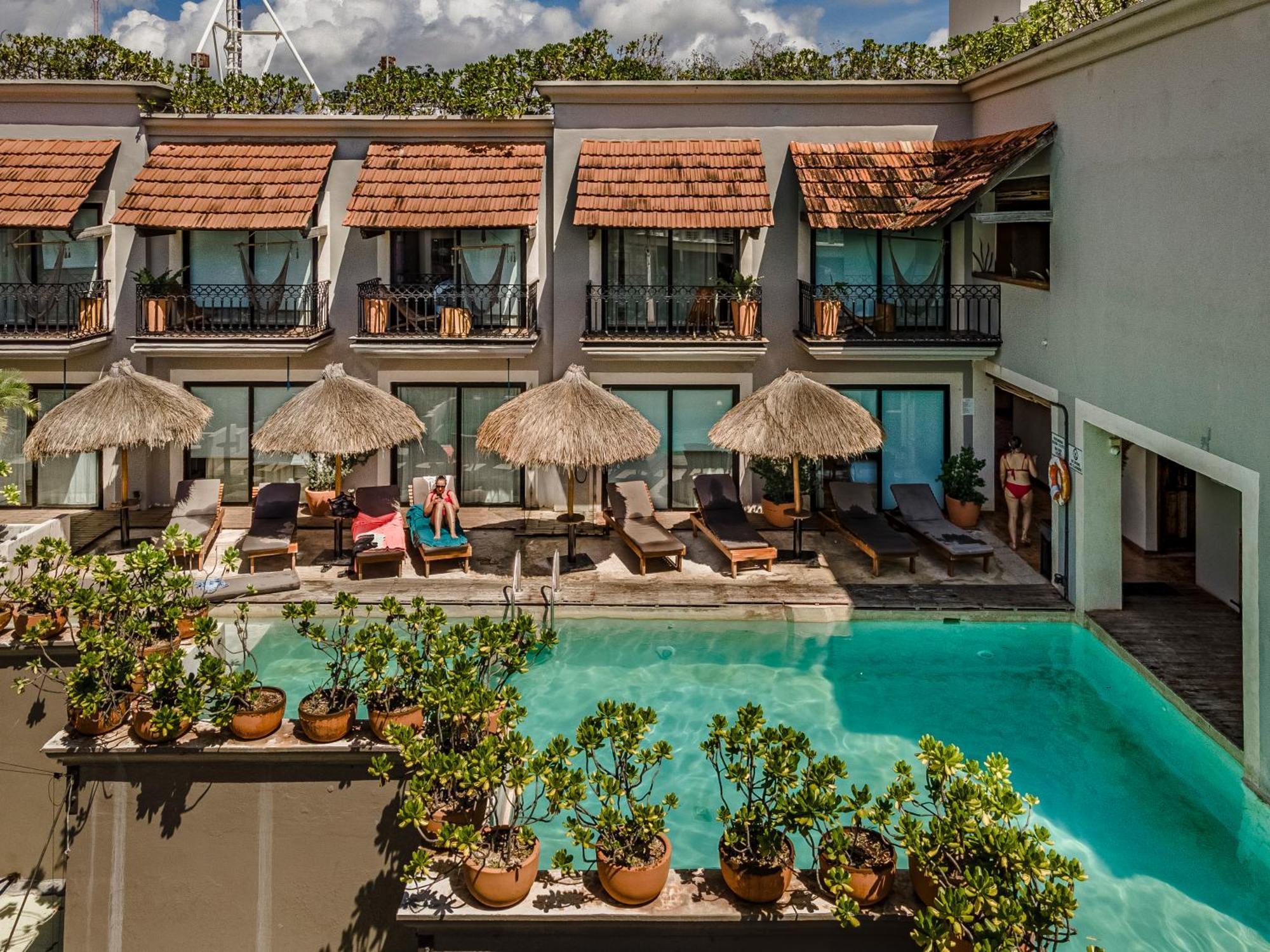 Caribbean Paradise Hotel & Spa - 5Th Avenue Playa del Carmen Exterior foto